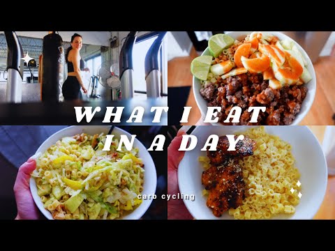 How to lose weight quickly & easily / carb cycling / what I eat in a day / Daniela diaries