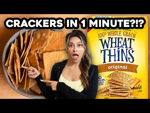 1 Minute Crackers! | Low Carb | Quick and Easy Weight Loss Snack