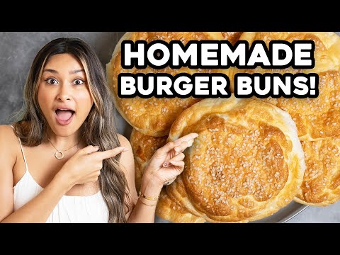 Fluffy Burger Buns I 3 Ingredients | Low Carb I High Protein