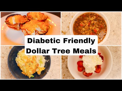 Making Diabetic Friendly Dollar Tree Meals! | Low Carb Budget Friendly Recipes