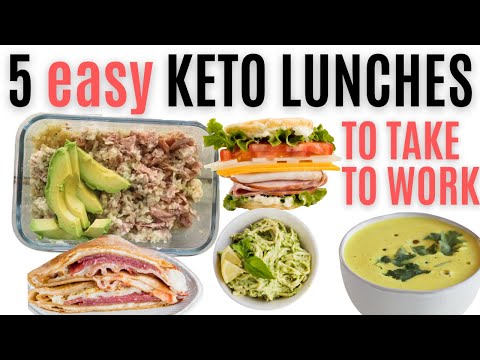 EASY KETO LUNCHES FOR WORK