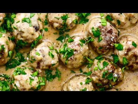 Keto Recipe - Swedish Meatballs A Creamy & Meaty Low-Carb Ground Beef Dish