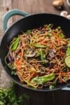 Vegetable Yakisoba (Japanese Noodle stir-fry)