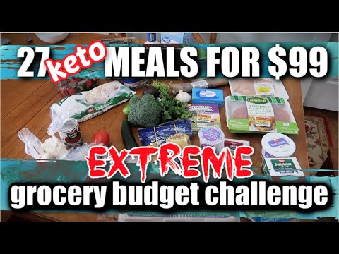 27 KETO MEALS FOR $99 | GROCERY BUDGET CHALLENGE | FRUGAL LOW CARB IDEAS