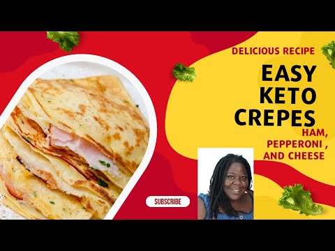 KETO FRIENDLY CREPES/ LOW CARB RECIPE/ ALL THINGS NELLA/ 2023 #ketodiet