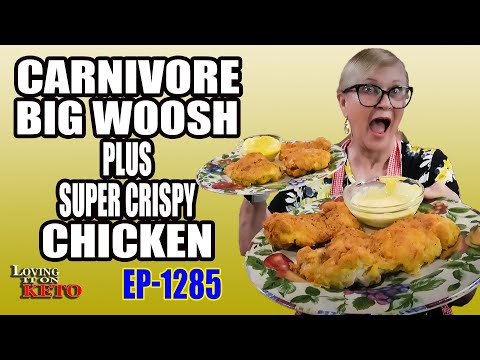 CARNIVORE BIG WOOSH and DAY 2 OF THE AUGUST CHALLENGE #carnivorechickenflour,#carnivore crisps,#