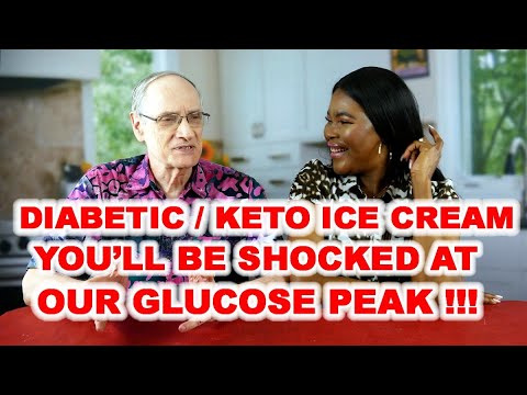 Diabetic / Keto Ice Cream - You'll Be Shocked at our Glucose Peak!