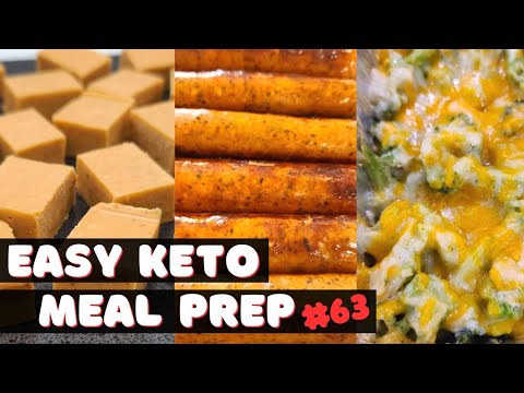 Easy Keto Meal Prep | Simple Low Carb Recipes