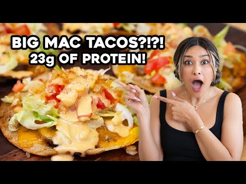 Healthy Big Mac Tacos?!?! I Low Carb I  High Protein