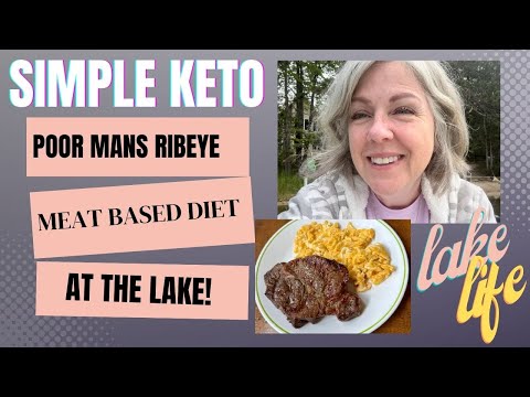 Poor Man's Ribeye / What I Eat In A Day Vlog / Pizza / At The Lake  / @carnivorecrisps