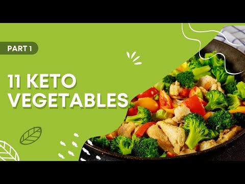 11 Keto Vegetables to Eat When You're Going Low-Carb 🍠Part 1 #shorts