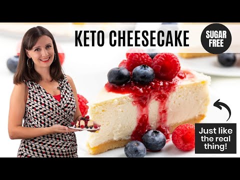 KETO CHEESECAKE: 5g net carbs + just like the real thing!