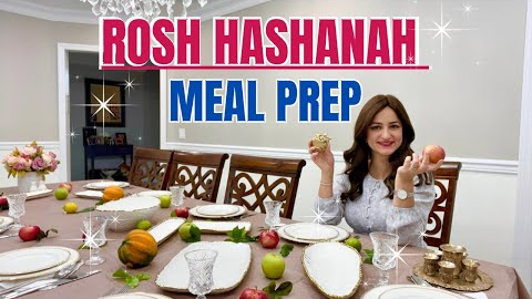 Rosh Hashanah Meal Prep Jewish New Year, Mains, Appetizers, Fish, Salads and Dessert Recipes