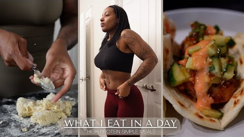 WHAT I EAT IN A DAY 2023 | FAT LOSS + HIGH PROTEIN + SIMPLE MEALS