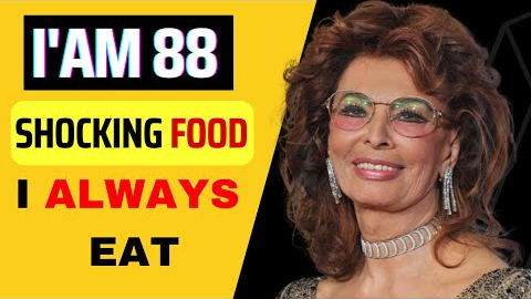 Sophia Loren 88 yr old I EAT THIS Food and stay Beautiful! Mediterranean Diet!