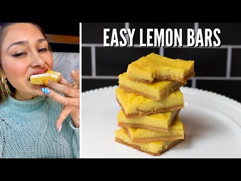 EASY KETO LEMON BARS! How to make Keto Lemon Bars! ONLY 3 NET CARBS!