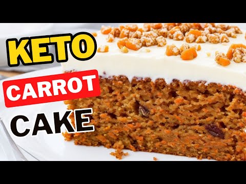 Keto Carrot Cake Recipe | Low Carb & Sugar-Free Dessert