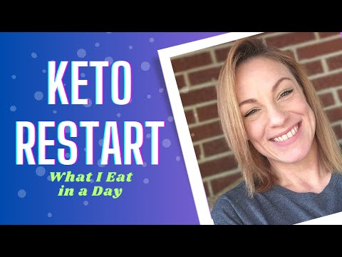 Keto Restart // Diabetic Friendly Day of Eating // Keeping It Simple 💯