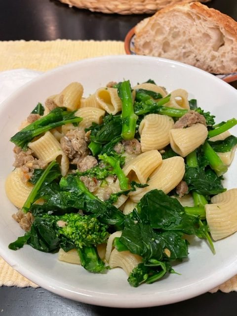 Pasta, Broccoli Rabe and Italian Sausage