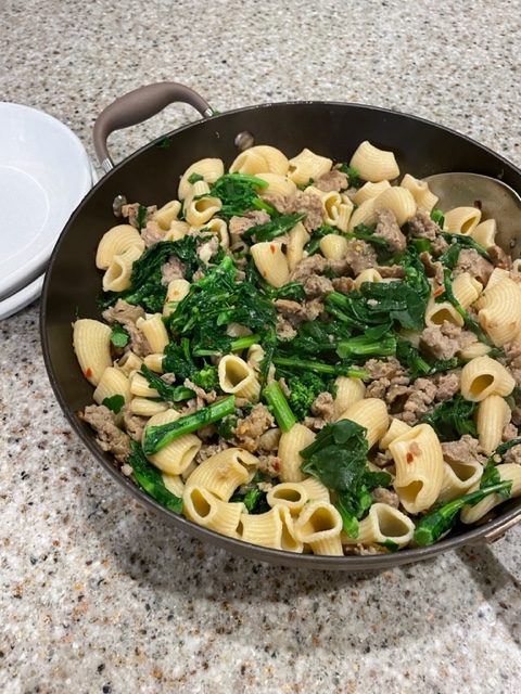 Pasta, Broccoli Rabe and Italian Sausage