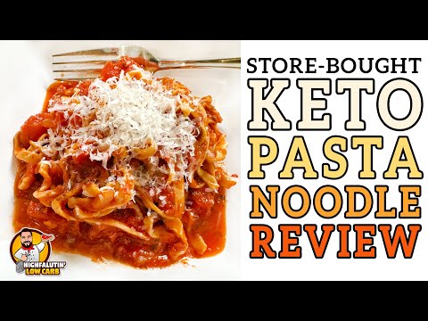 Keto PASTA NOODLE Review! 🍝 The BEST Store-Bought Low Carb Pasta?