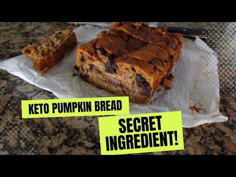 Keto Pumpkin Bread With A Secret Ingredient