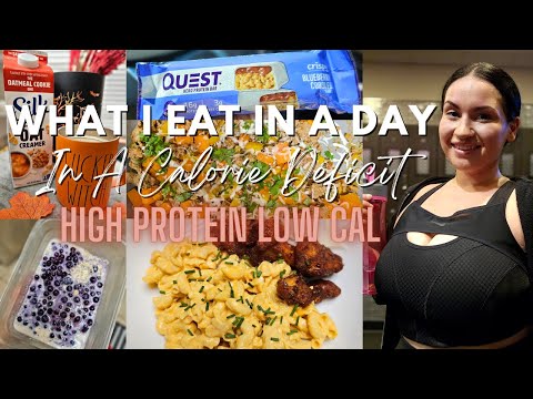 What I Eat In A Day In A Calorie Deficit | High Protein | Low Calorie