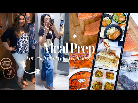 LOW CARB WHAT I EAT IN A WEEK | 20 lbs down in 2 months + meal prep + keto grocery haul + snacks