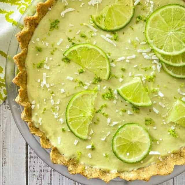 vegan key lime pie