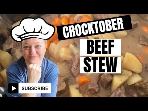 EASY FRUGAL Beef Stew Recipe-CROCKTOBER