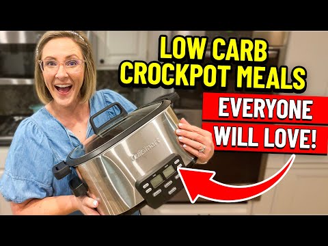 😱 My Carb-Loving Family Devoured These LOW CARB CROCKPOT RECIPES!