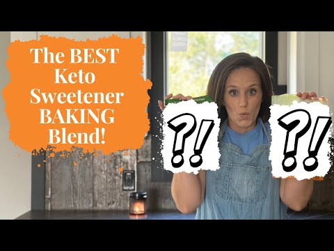 The Best Keto Sweetener Baking Blend! By Victoria's Keto Kitchen