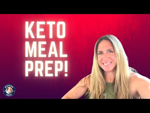 KETO MEAL PREP | PREPPING MY MEALS FOR THE WEEK FOR SUCCESS IN MY MAINTENANCE! October 22, 2023