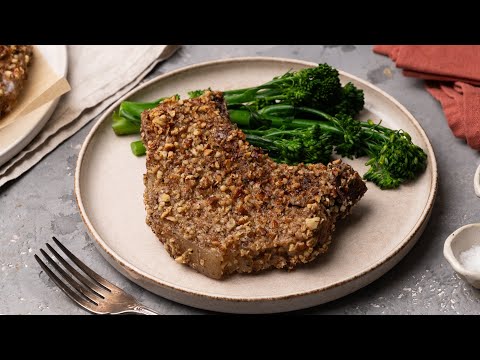 Keto-Friendly Pecan-Crusted Pork Chops Recipe