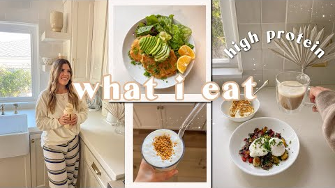 What I Eat in a Day | high protein & nutrient-dense at-home meals