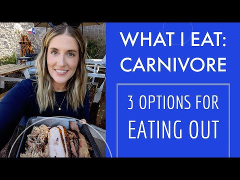 3 Carnivore Options for Eating Out