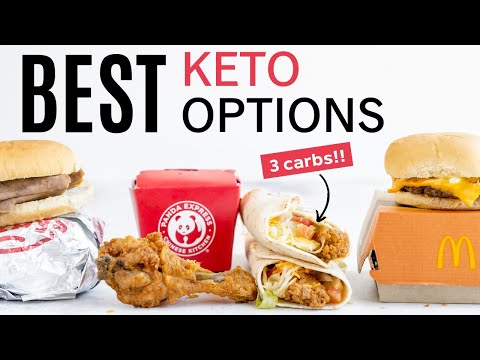 Stay KETO when eating FAST FOOD & Traveling