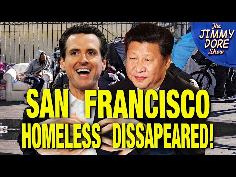 Gavin Newsom Cleared Homeless From SanFran For Chinese Leader Visit!