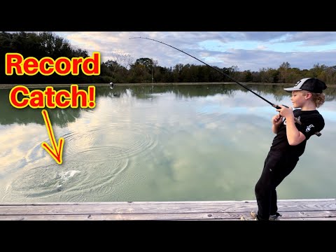 Setting Records at the BamaBass Pond