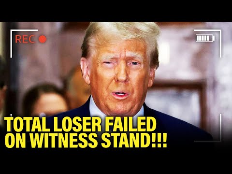 DEFEATED Trump SULKS out of Courtroom, TESTIMONY went HORRIBLY for Him