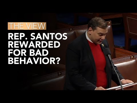 Rep. Santos Rewarded for Bad Behavior? | The View