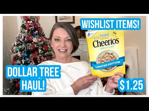 DOLLAR TREE HAUL | WISHLIST ITEMS | Found | $1.25 | I LOVE THE DT 😁