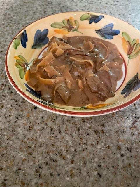 Easy Beef Stroganoff From Leftovers