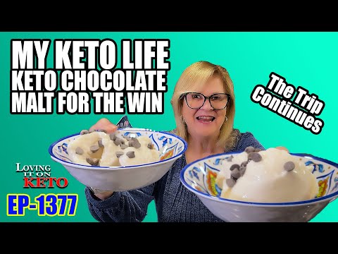 MY KETO LIFE   KETO CHOCOLATE MALT FOR THE WIN  #ketochow #kcmysteryflavor # keto