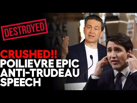 Trudeau Housing Minister LEFT SPEECHLESS by Poilievre's Epic Speech