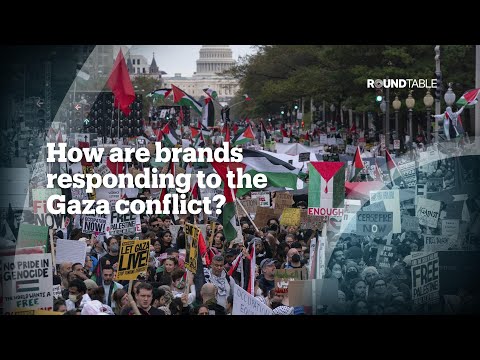 How are brands responding to the Gaza conflict?