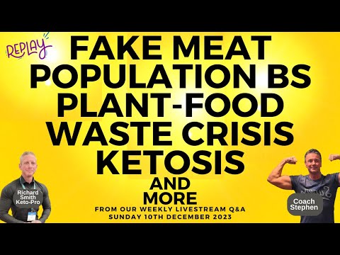 The Truth About The Carnivore Diet, Vegan Food Waste, the Planet and Supplements