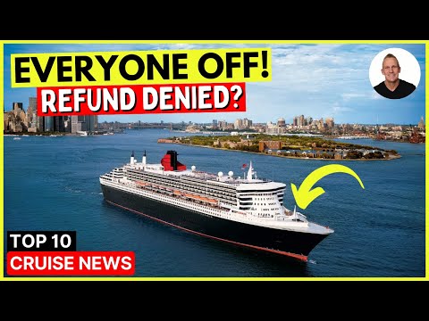 Cruise CANCELLED after Boarding! (& Top 10 Cruise News)