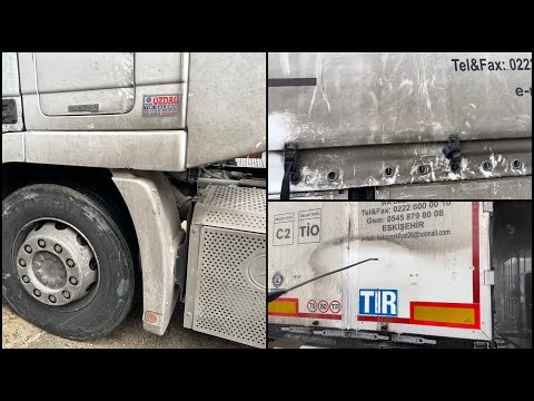 Tır Bembeyaz Oldu!First Wash In Years! How to wash DIRTY TRUCK ? with pressure! #asmr #satisfying