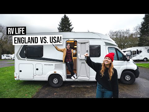 We Got an RV… IN THE UK?? - Full Tour of Our Adorable British CAMPER VAN!